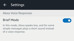 Alexa brief mode not working 2023?