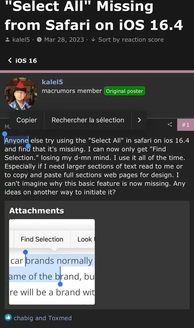 How to fix iPhone “Select All” text option missing  ? : iOS 16.6/iOS 17
