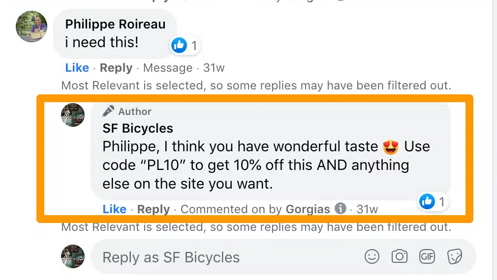 Facebook not loading replies on a comment